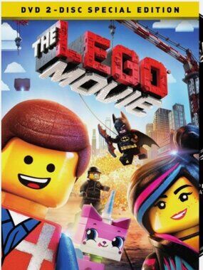 THE LEGO MOVIE DVD 2 DSIC SPECIAL EDITION